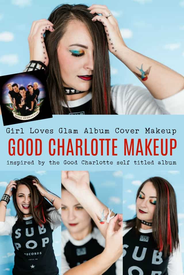 Good Charlotte Makeup: Album Cover Makeup