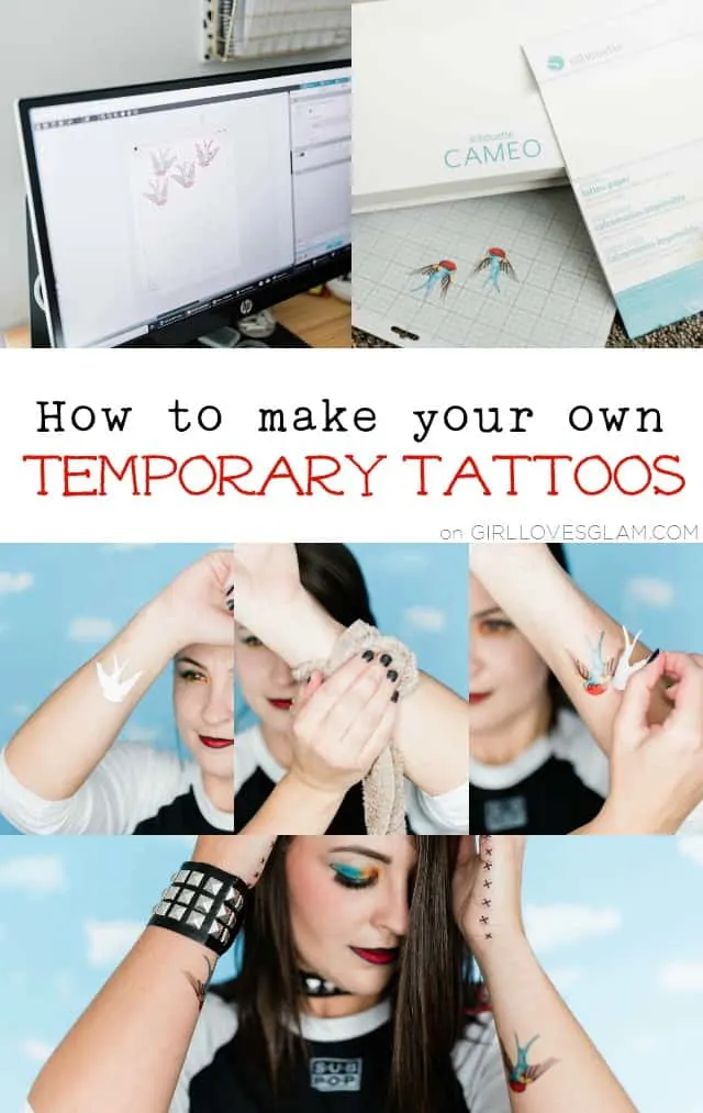 How to make your own temporary tattoos