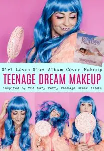Katy Perry Teenage Dream Album Cover Makeup