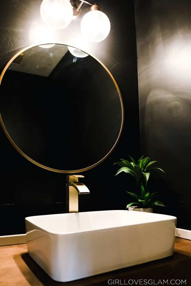 Gorgeous Half Bathroom Reveal