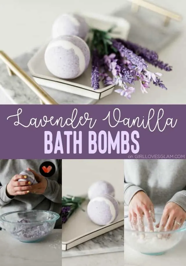 How to Make Lavender Vanilla Bath Bombs