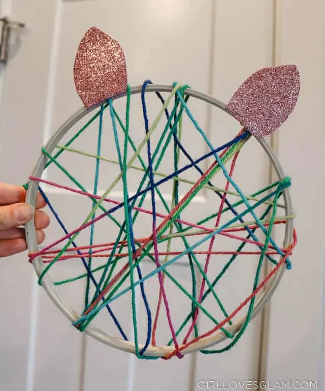 Kids Dreamcatcher craft