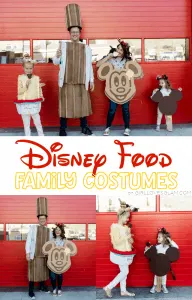 Disney Food Family Costume