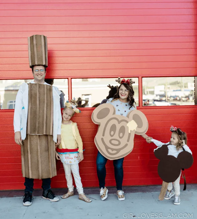 Disneyland Food Family Costume