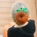 Pumpkin Bun Hairstyle