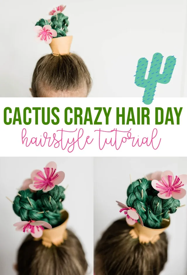 Crazy Hair Day Idea, Dragon Hair for Girls - Lou Lou Girls