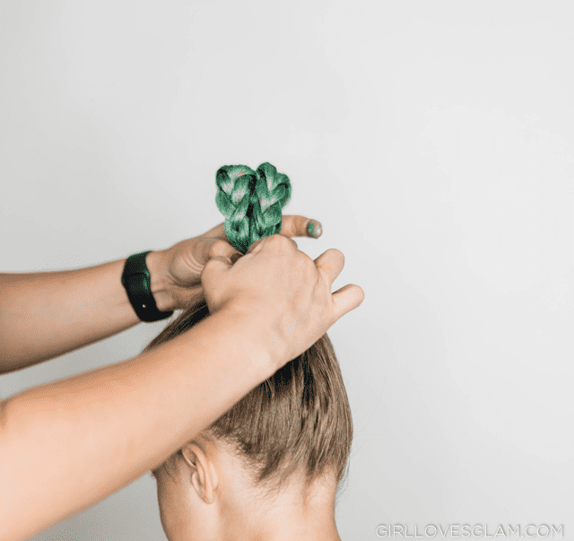 Cactus hairstyle