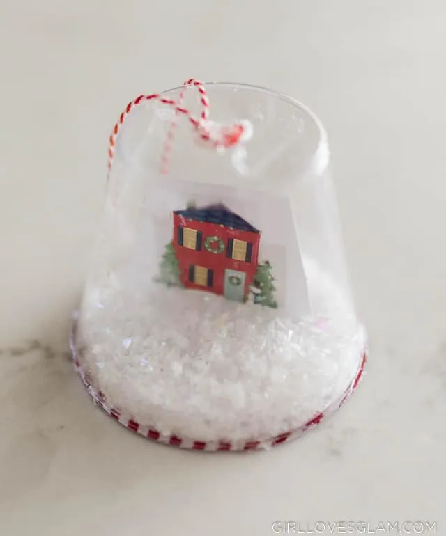Christmas Snow Globe Kid Craft