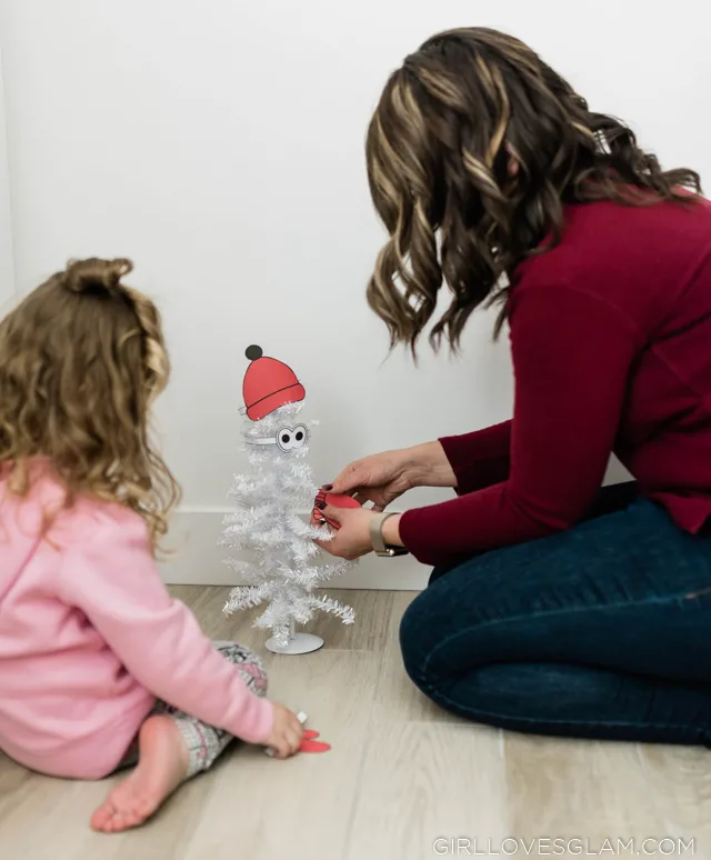 Snowman Mr Potato Head Activity