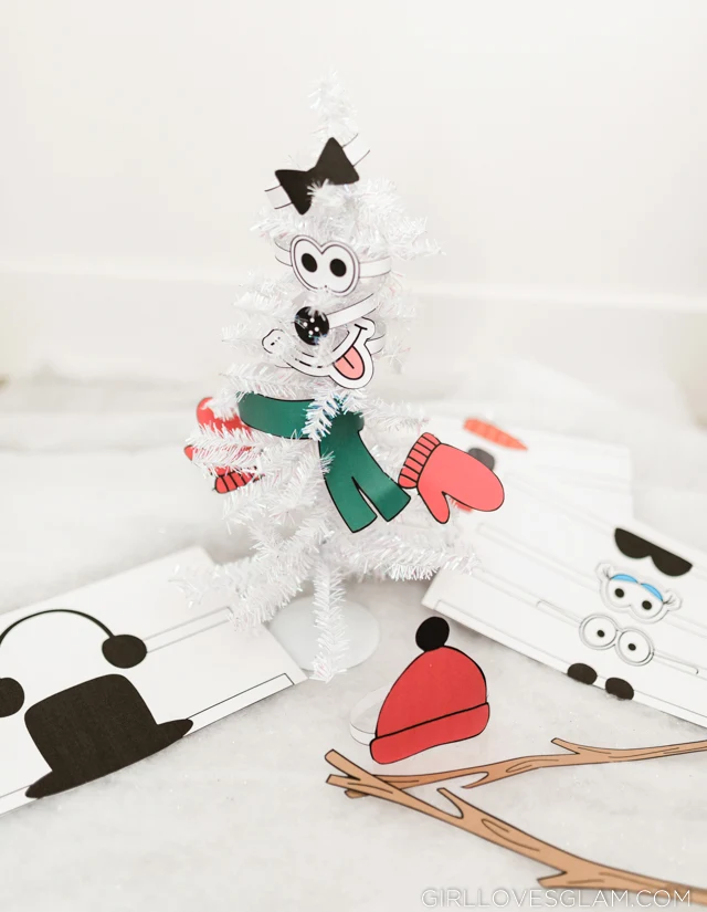 Printable Snowman Activity