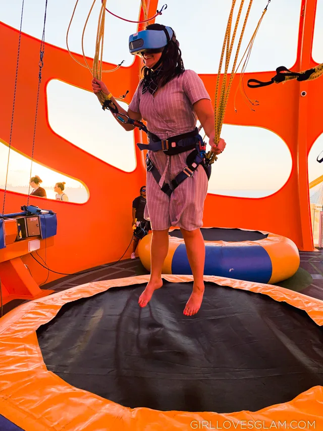 Sky Pad Virtual Reality Trampoline