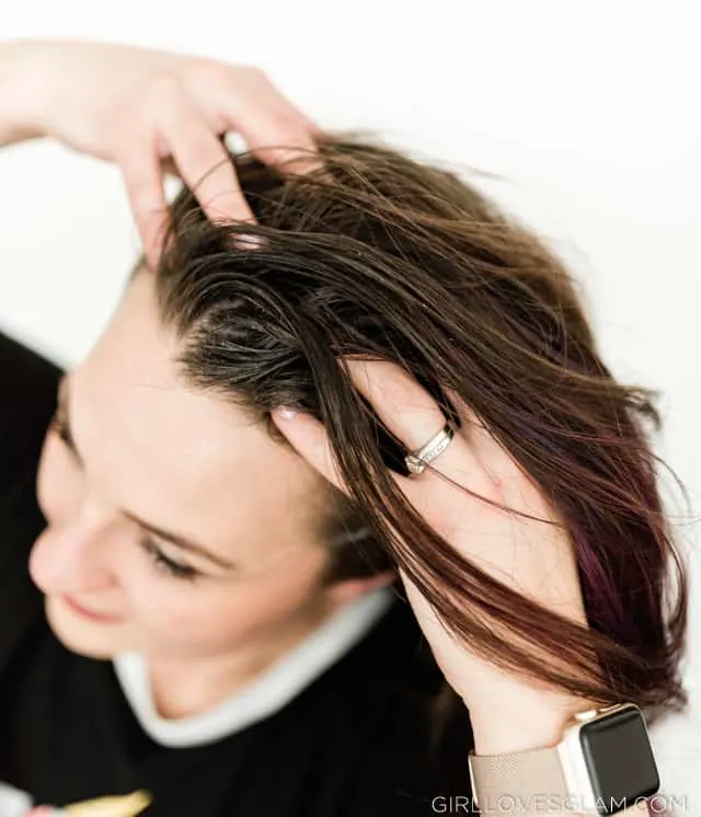 Giving a Scalp Treatment