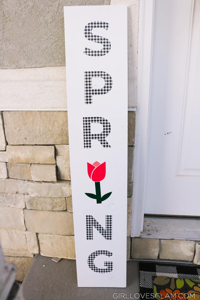 Spring Porch Sign