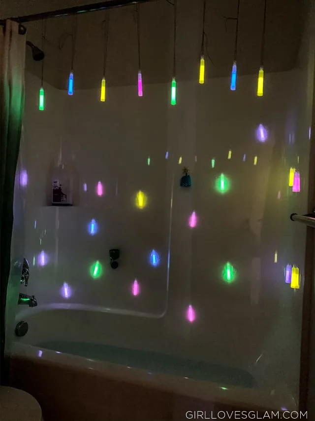 Glow Stick Bathtub