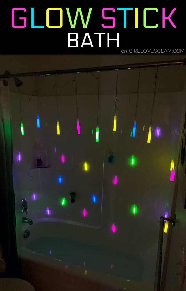 Glow Stick Bath