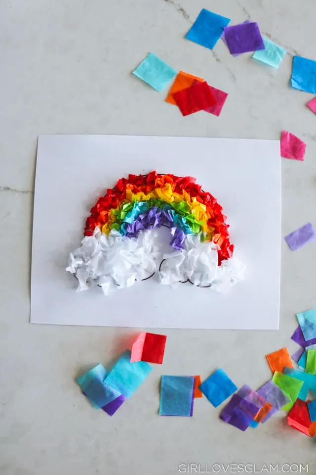 Tissue Paper Children's Craft