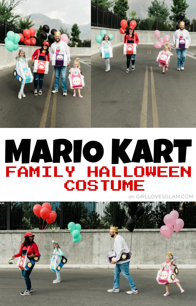Mario Kart Family Halloween Costume