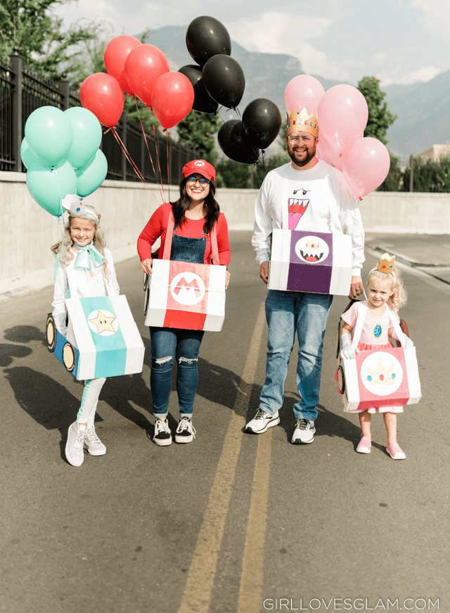 Mario Kart Family Costume