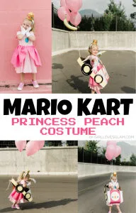 Mario Kart Halloween Princess Peach Costume