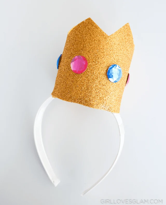 Princess Peach Crown Headband