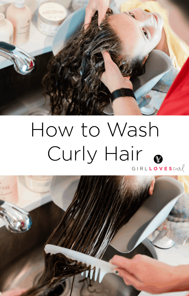 Washing Curly Hair: Girl Loves Curl