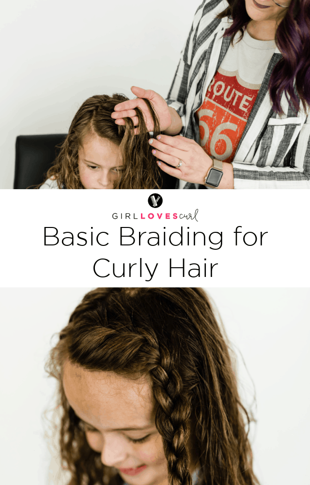 Basic Braiding for Curly Hair