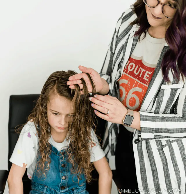 Braiding Curly Hair