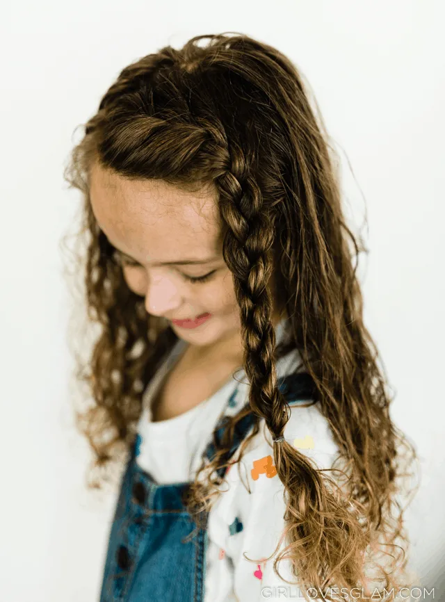 Basic Braiding Curly Hair