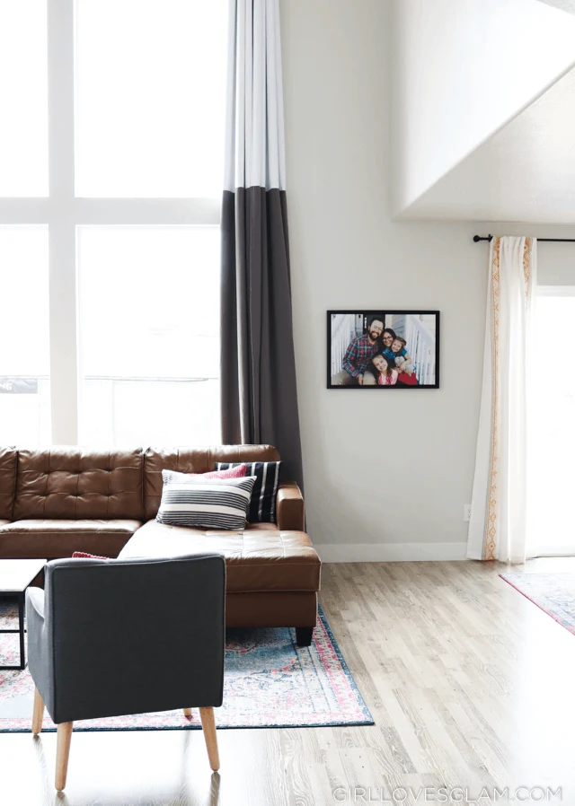 Decorating with Family Pictures