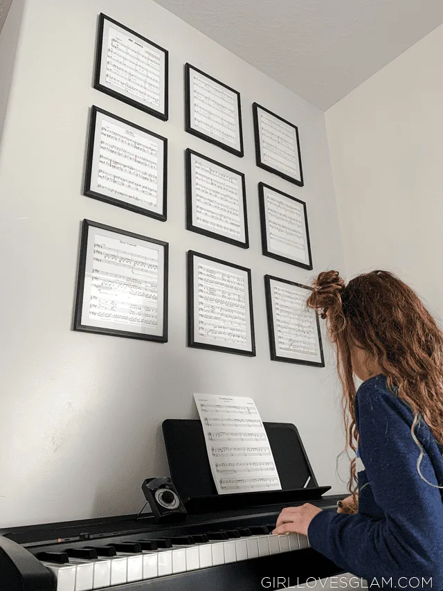 Artwork Above Piano