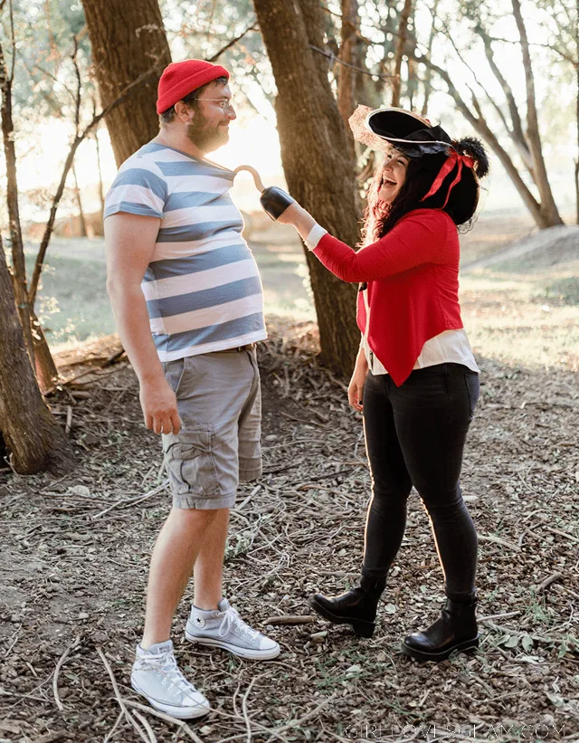 Captain Hook and Smee Costume