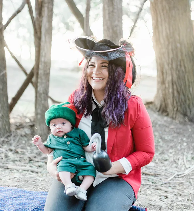 Peter Pan Baby and Captain Hook Costume