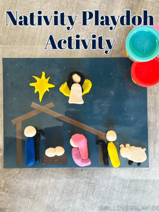 Nativity Playdoh Activity