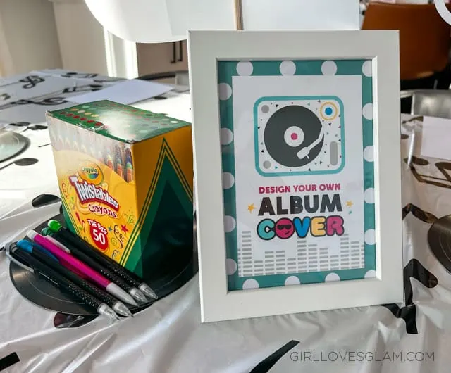 Design Your Album Cover Activity