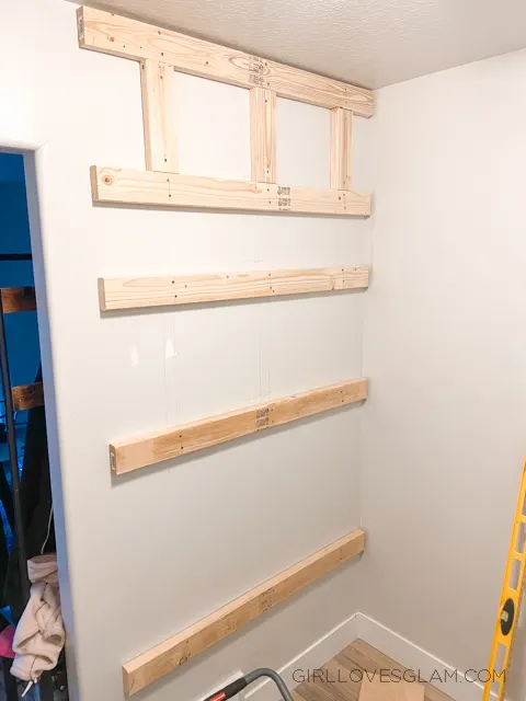 Building a custom mudroom built in 