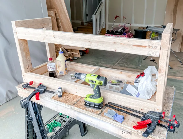 Building a built in bench