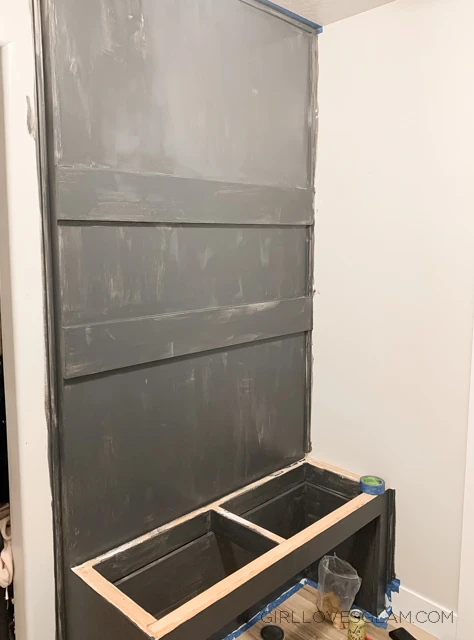 Mudroom Built In Painted