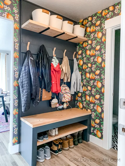 Built in mudroom storage hotsell