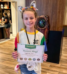 Great Wolf Lodge MagiQuest Certificate